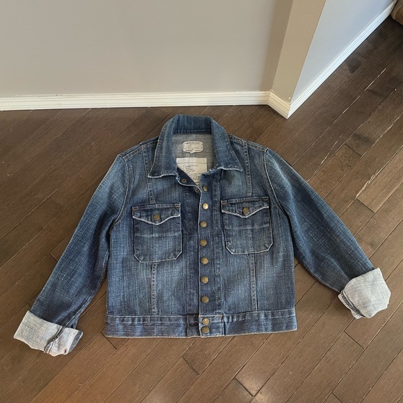 Current/Elliott The Snap Jean Jacket size 2 - Picture 7 of 7